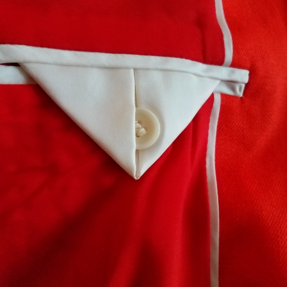 J.Crew. Red Linen Blazer. New with Tags - Picture 3 of 9